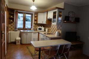 Kuchyňa alebo kuchynka v ubytovaní Apartamenty- Mieszkania Wakacyjne