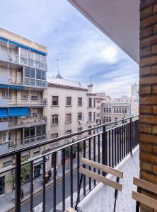 Balkón nebo terasa v ubytování Modern design apartment in Murcia