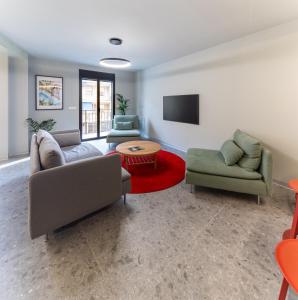 Posezení v ubytování Modern design apartment in Murcia