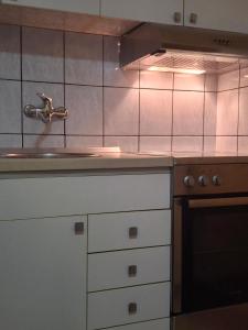 Køkken eller tekøkken på Apartments D&D Sutomore