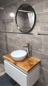 Et badeværelse på Las Carolas