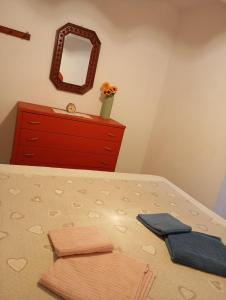 Postel nebo postele na pokoji v ubytování La Casa Dei Nonni