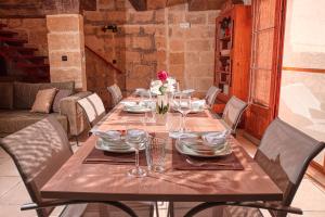 Posezení v ubytování Farmhouse Cala
