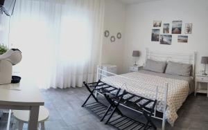 Posezení v ubytování b&b Casa Balai 72 a 100 mt dal mare