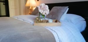 A bed or beds in a room at queen 24