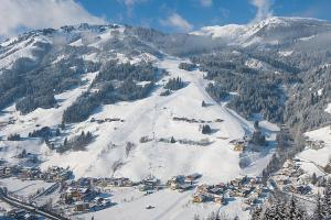 Landhaus Huber during the winter