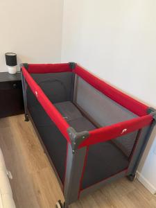 Postel nebo postele na pokoji v ubytování Piknik Apartmant