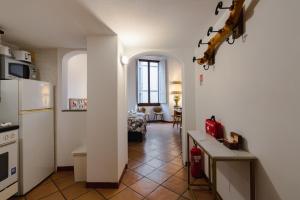 A kitchen or kitchenette at Florence Old Town David's Flat