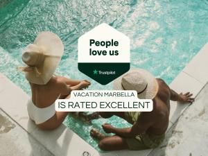 Hostia v ubytovaní VACATION MARBELLA I Las Canas Beachfront Haven, Sea View, Jacuzzi, Golden Mile, Duplex Penthouse, 24-7 security