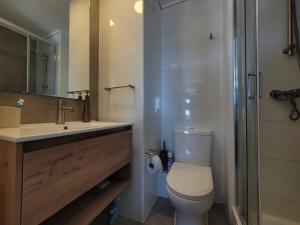 Ένα μπάνιο στο Apartamento en Valdivia Centro