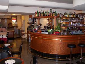 艾塞特纳尼酒店酒廊或酒吧区