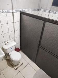 Koupelna v ubytování La posada Escondida