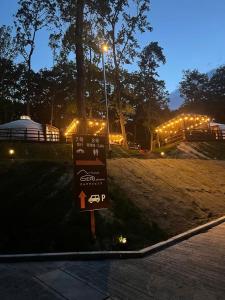 Zahrada ubytování Tsukuba Mountain Ger Glamping