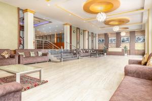 Hotel Sparrow的休息区