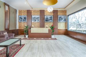 Hotel Sparrow的休息区