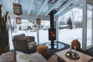 Villa It's Arctic Magic! trong mùa đông