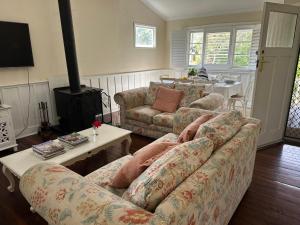 Χώρος καθιστικού στο Dwellingup Retreat