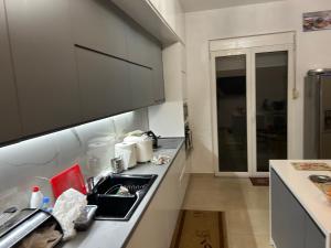 Kuchyň nebo kuchyňský kout v ubytování Andis House