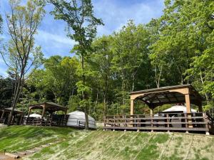 Fotografie z fotogalerie ubytování Tsukuba Mountain Ger Glamping v destinaci Ishioka