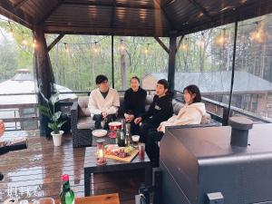 Nápoje v ubytování Tsukuba Mountain Ger Glamping