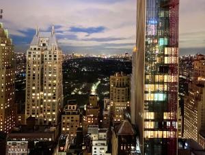 Nespecifikovaný výhled na destinaci New York nebo výhled na město při pohledu z hotelu