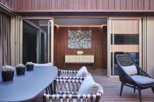 Uma área de estar em Park Hyatt Auckland