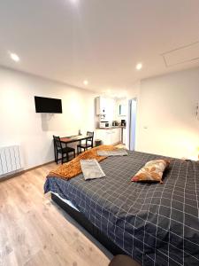 Gallery image of Refuge des voyageurs - studio neuf - Ancrage indépendant Rez de jardin in Plouédern