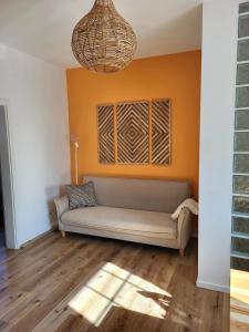Posezení v ubytování 2-Zimmer Wohnung 2 - Apartments am Schloss