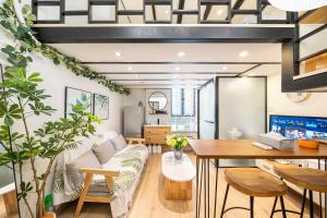 Posezení v ubytování 柃居 B&B - Sinan Mansion Branch