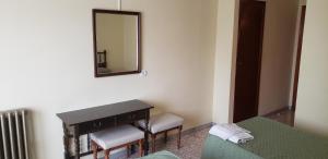 Postel nebo postele na pokoji v ubytování Hotel Balfagón