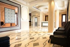 Ruang duduk di Hotel Prakash Continental