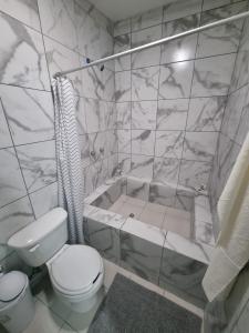 Koupelna v ubytování Villas La Vista