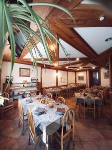 Restaurace v ubytování Locanda monte cervino