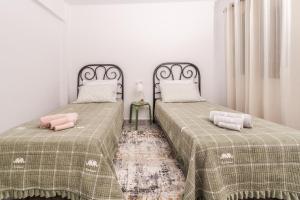 A bed or beds in a room at Apartamento Mágico Javea Arenal