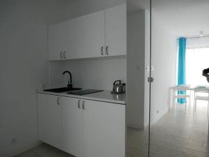 Kuchnia lub aneks kuchenny w obiekcie Wisełka Apartamenty Sea & Lake
