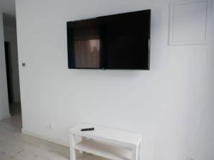Telewizja i/lub zestaw kina domowego w obiekcie Wisełka Apartamenty Sea & Lake