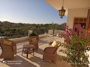 A balcony or terrace at Trullo Pentimelle e Casa Pentimelle