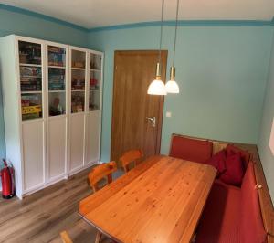 Χώρος καθιστικού στο Haus Wichtelwald