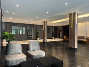 Posezení v ubytování LION 15 Hotel