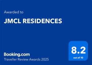 Sijil, anugerah, tanda atau dokumen lain yang dipamerkan di JMCL RESIDENCES
