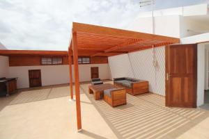 Posezení v ubytování Villa sol e mar