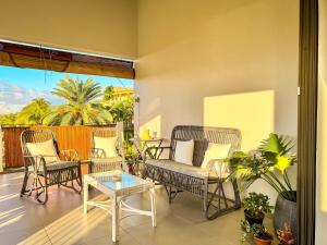 Balkón nebo terasa v ubytování Seaview Sunset Apartment 2