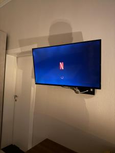 TV a/nebo společenská místnost v ubytování B&B Principe Amedeo