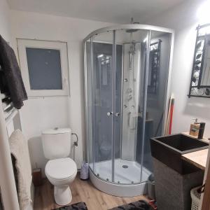 Ένα μπάνιο στο Studio Renard quartier marais, terrasse en rez de jardin, matelas confort +6 φωτογραφίες