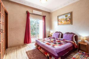 Riad de l'Olivier - Paradise Valley客房内的一张或多张床位