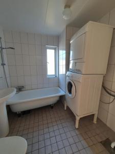 Koupelna v ubytování 2 rum och kök 3 bäddar
