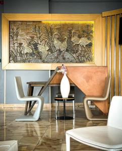 Posezení v ubytování Aurasia Design Hotel