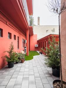 Budova, kde se apartmán nachází