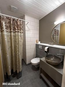 Koupelna v ubytování Guesthouse Carl Schmidt