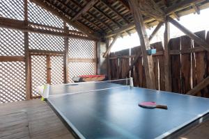 Stolní tenis v ubytování La Boutique - Gite de montagne nebo okolí